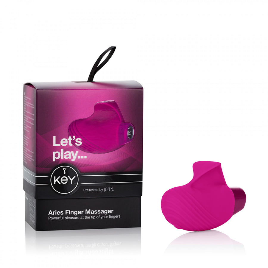 Key by Jopen Aries Ambidextrous Finger Massager