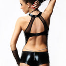 Demoniq Lingerie - Black Rose - Isabelle