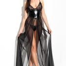 Demoniq Lingerie - Black Rose - Anastasia