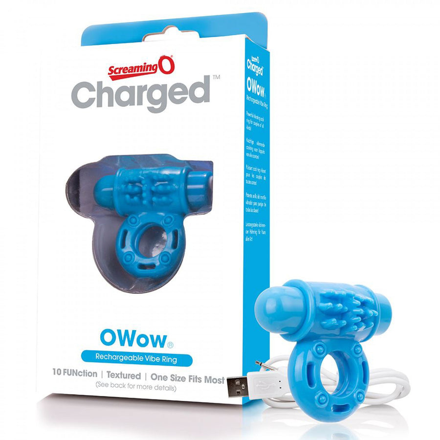 Screaming O Charged OWow Vibrating Cock Ring